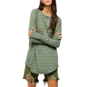 Free People Arden Striped Tee